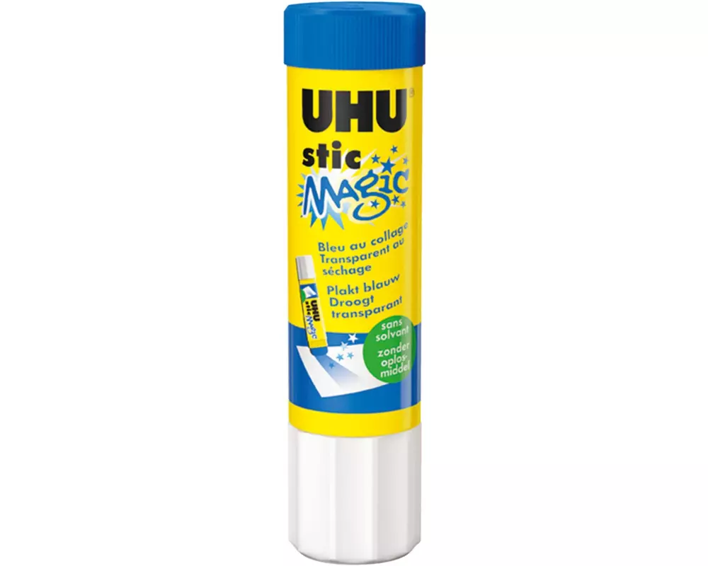 UHU Klebestift Magic 1 Stück, 21 g, Blau