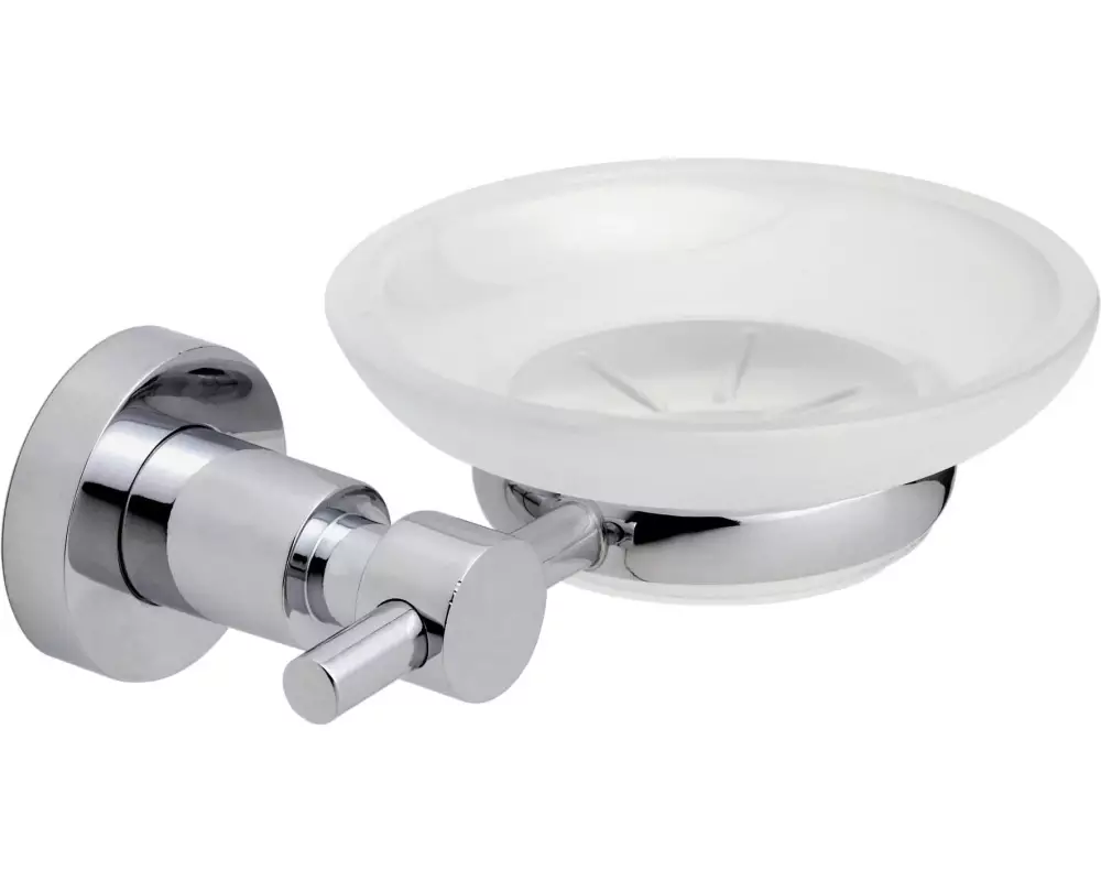 tesa Loxx Seifenablage ohne Bohren, silber