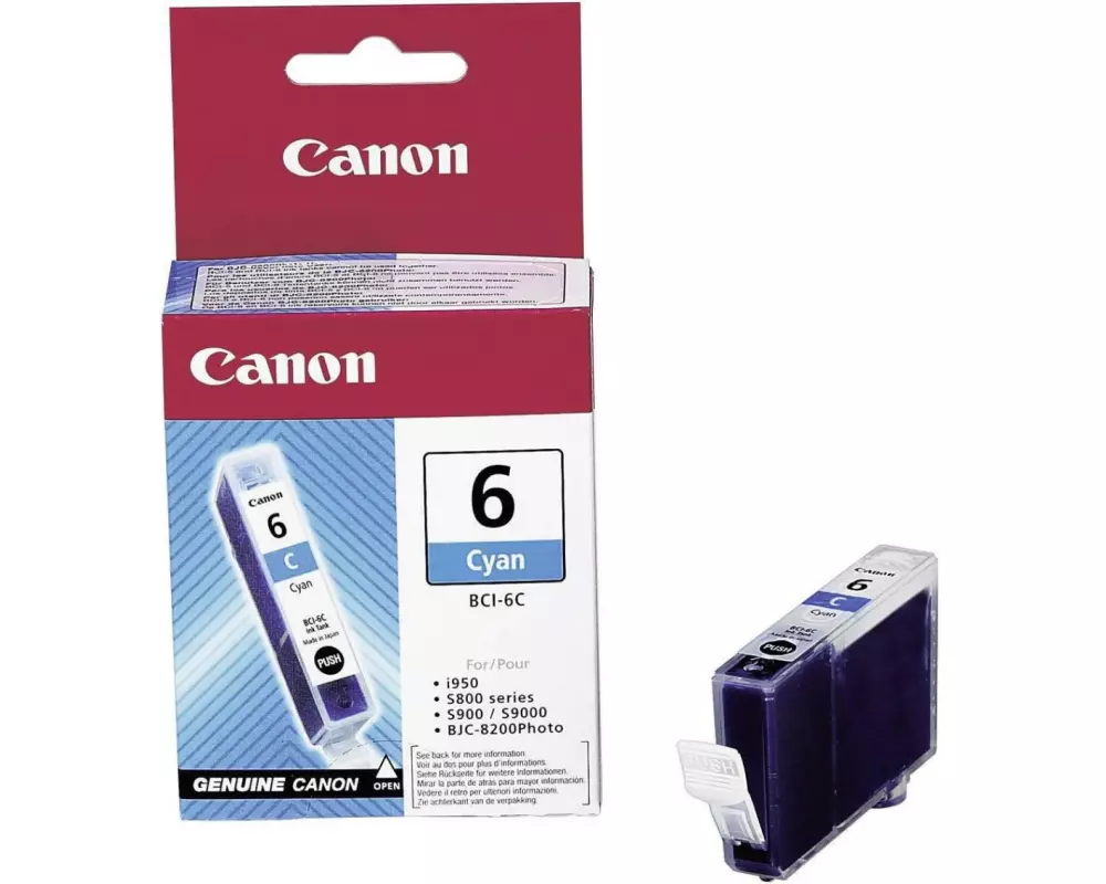Canon Tinte BCI-6C / 4706A002 Cyan