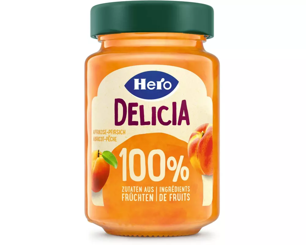 Hero Brotaufstrich Delicia Aprikose-Pfirsich 280 g