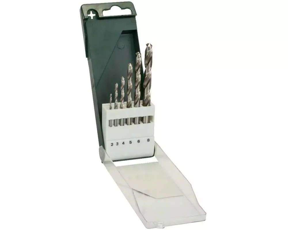 Bosch Metallbohrer-Set HSS-G 6-teilig