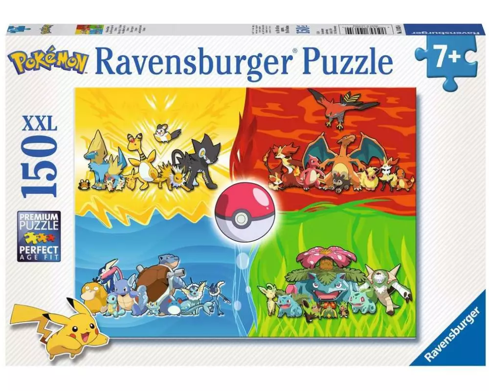 Ravensburger Puzzle Pokémon Typen