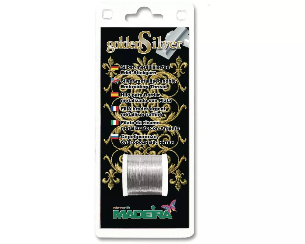 Madeira Spezialgarn GoldenSilver Silber