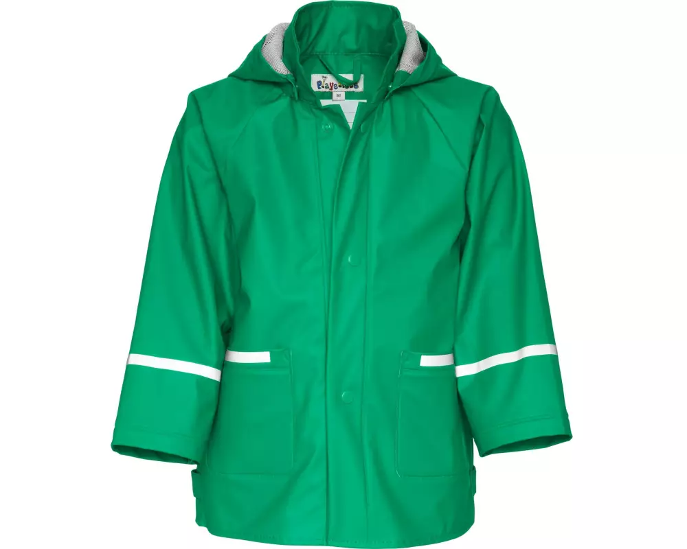 Playshoes Regenjacke Basic Grün Gr. 86