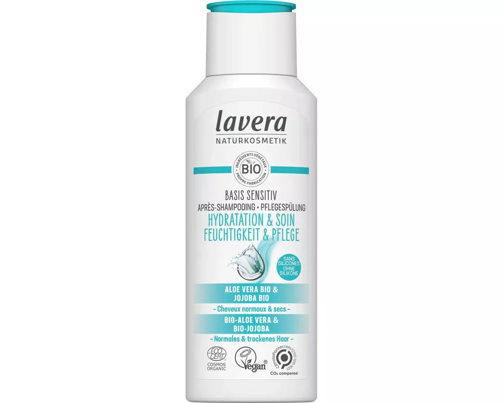Lavera Haarspülung Basis Sensitiv Feuchtigkeit und Pflege 200 ml