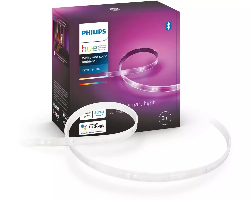 Philips Hue White & Color Ambiance Lightstrip Plus 2 m Basis