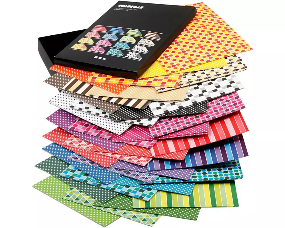 Creativ Company Color Bar-Papier A4 100 g Sortierte Farben