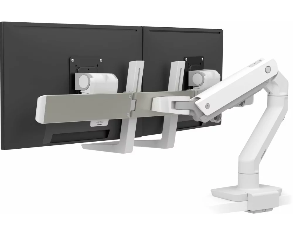 ERGOTRON HX Desk Dual Monitor Arm Low Profile BWT
