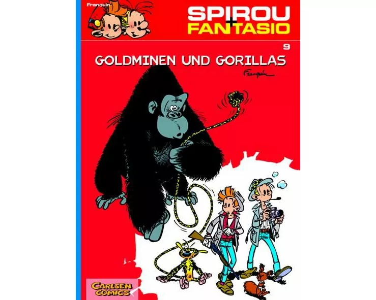 Spirou und Fantasio 9: Goldminen und Gorillas