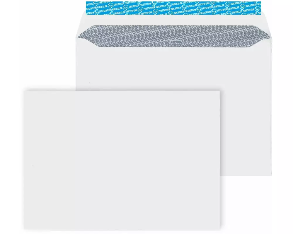 Goessler Couvert G-Line B4 ohne Fenster, 250 Stück