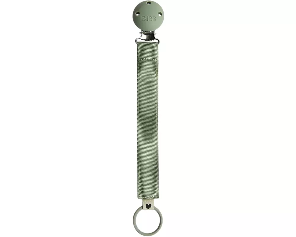 Bibs Nuggikette ribbon Sage Green