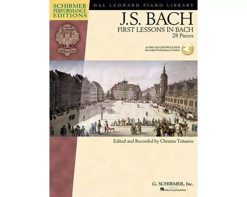 First Lessons in Bach 28 Pieces Book/Online Audio
