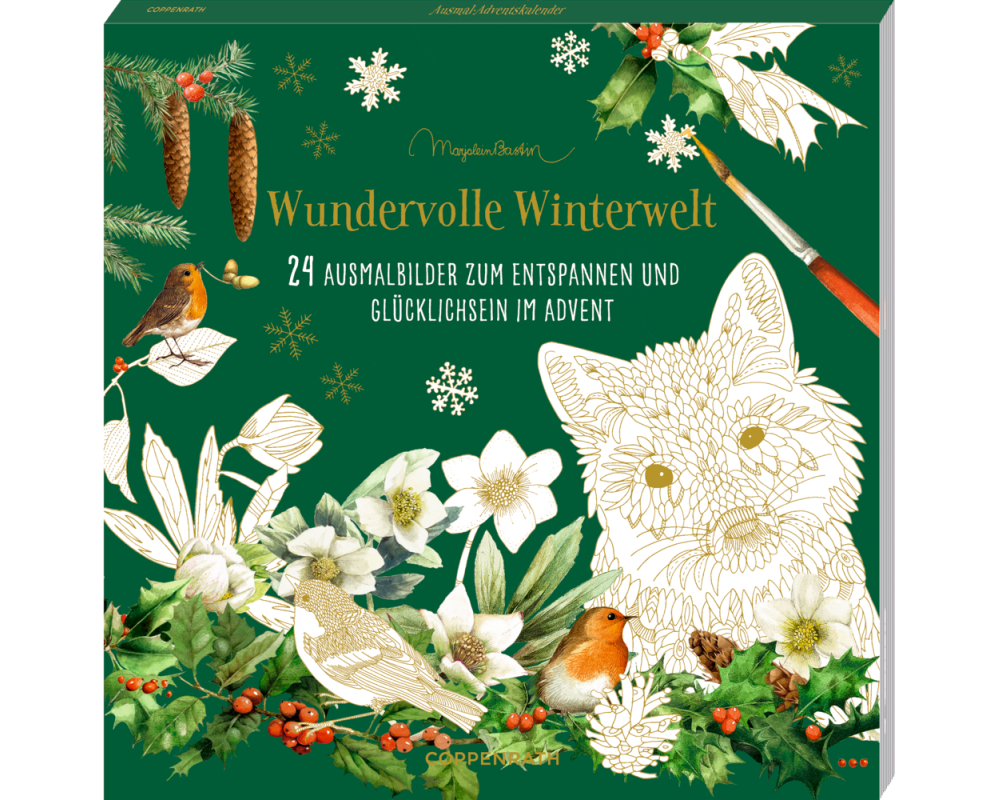 COPPENRATH Kreativ Adventskalender 95312 Wundervolle Winterwelt