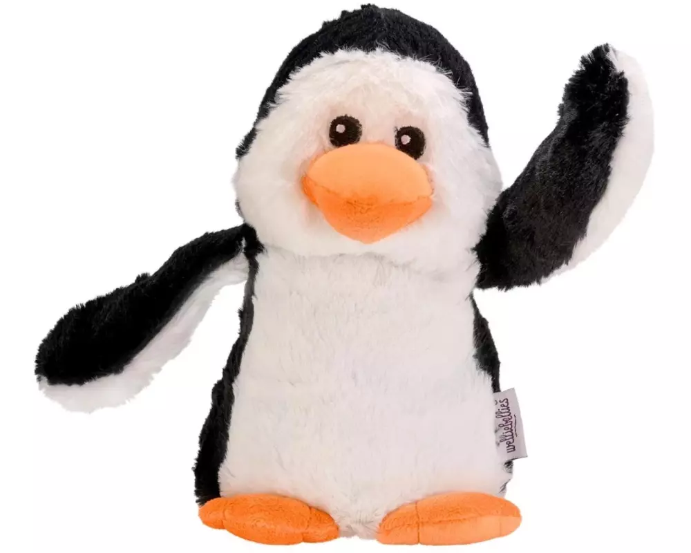 Welliebellies Wärme-Stofftier Pinguin gross 28 cm