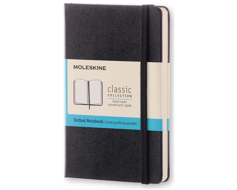 MOLESKINE Notizbuch P A6 895285 Punkte schwarz