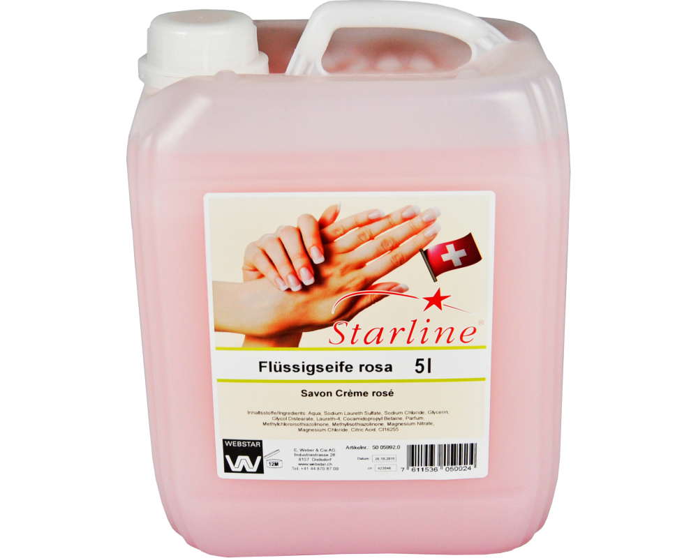 STARLINE Flüssigseife Rosa 5lt 5992