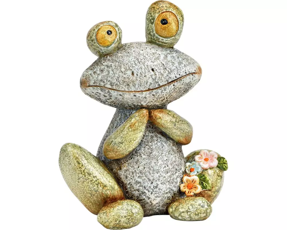 G. Wurm Dekofigur Frosch 15 x 18 x 9 cm