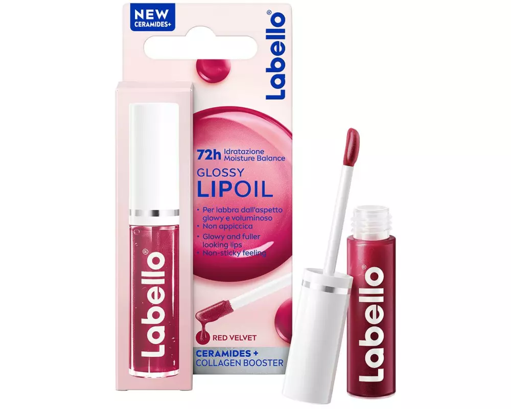 LABELLO Lippenpflege Glossy Lip Oil Red Velvet 5.5 ml