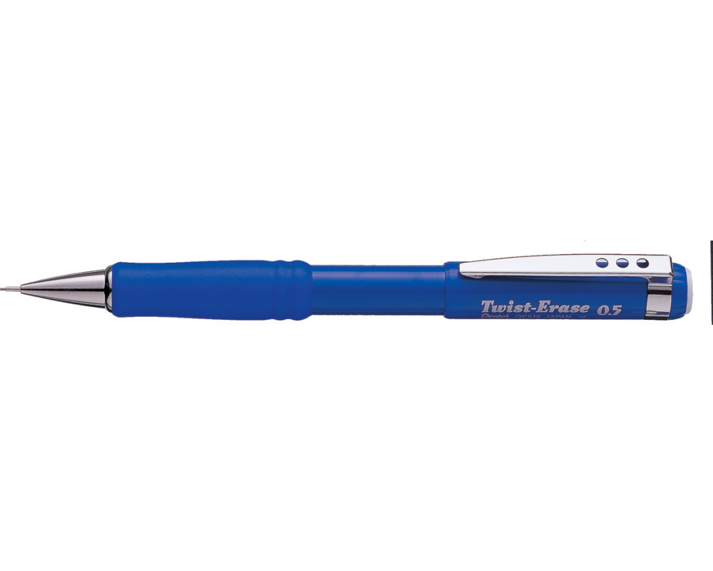 PENTEL Twist Eraser 0,5mm QE515CX blau