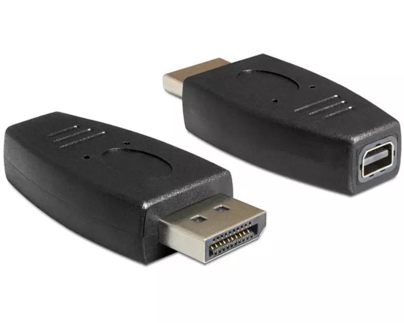 Delock Adapter DisplayPort – Mini-DisplayPort schwarz