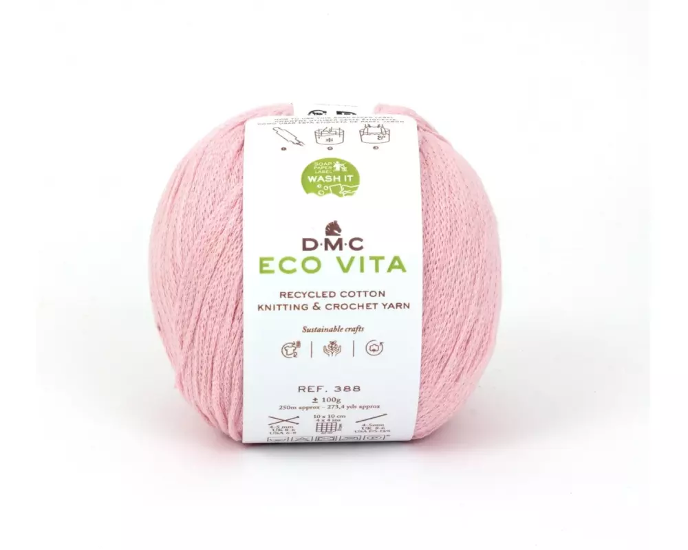 DMC Wolle Eco Vita 100 g, Rosa