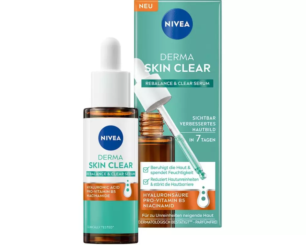 NIVEA Gesichtsserum Derma Skin Rebalance & Clear 30 ml