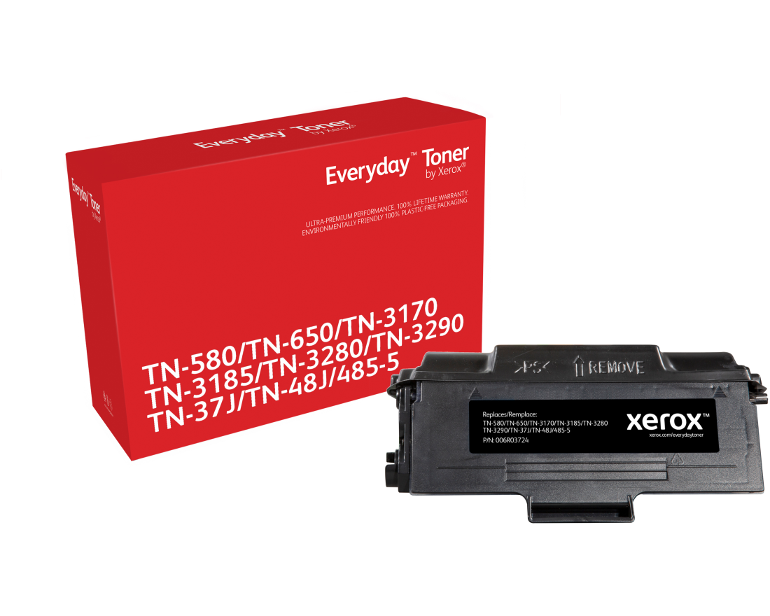 Everyday™ Schwarz Toner von Xerox, kompatibel mit Brother TN-3280, Hohe Kapazität