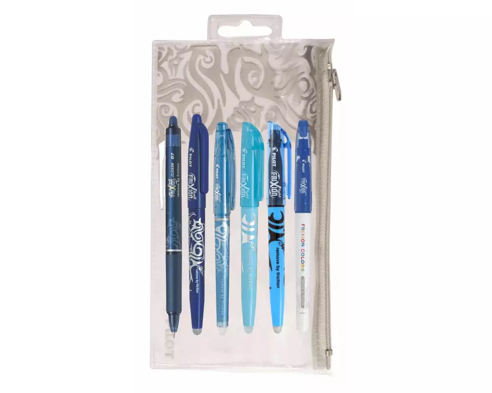 Pilot FriXion Family Penholder Blau, 6 Stück