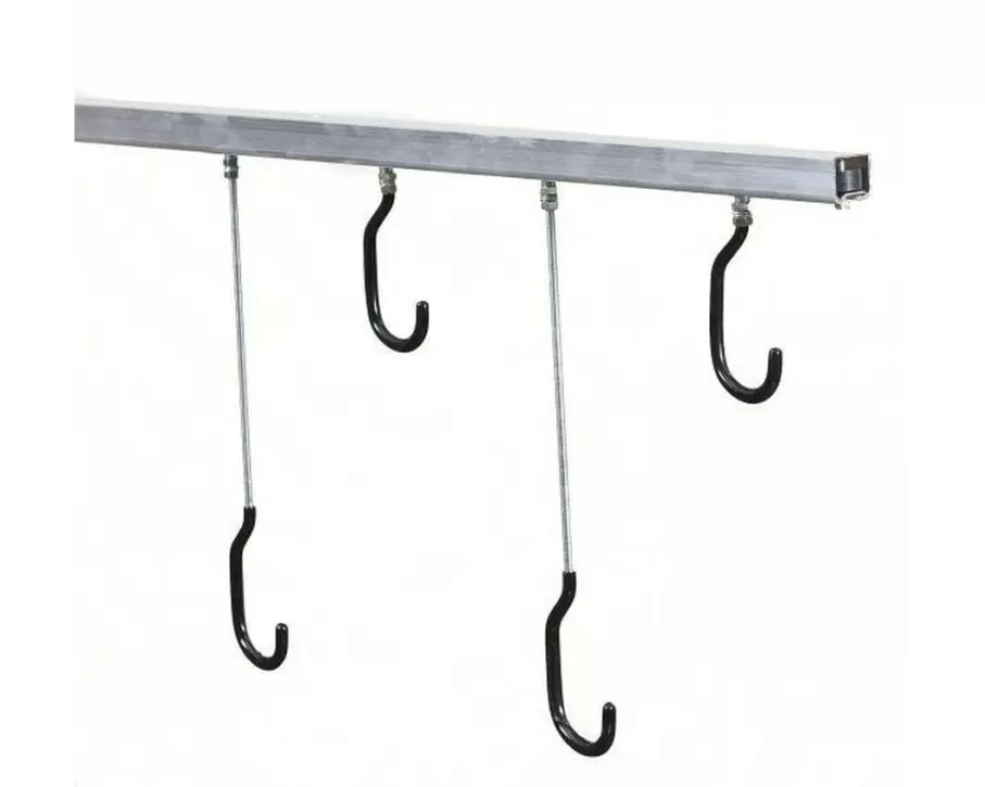 Vitelli Fahrradwandhalter Trolley Aufhängesystem für 4 Velos