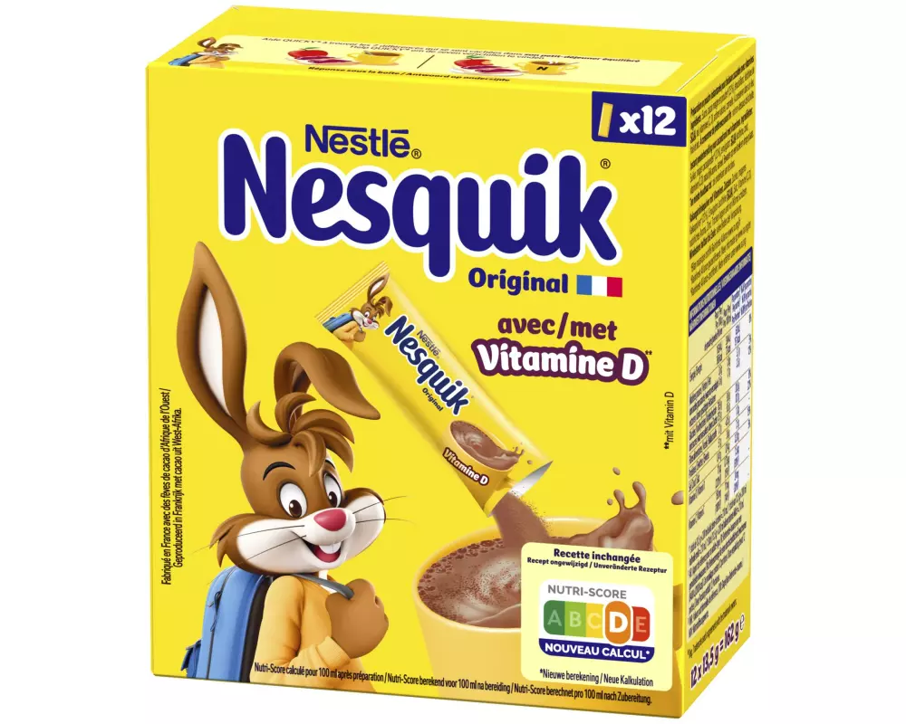 Nesquik Getränk Nesquik Sticks Kakaogetränkepulver mit Vitaminen 12 x 13.5 g