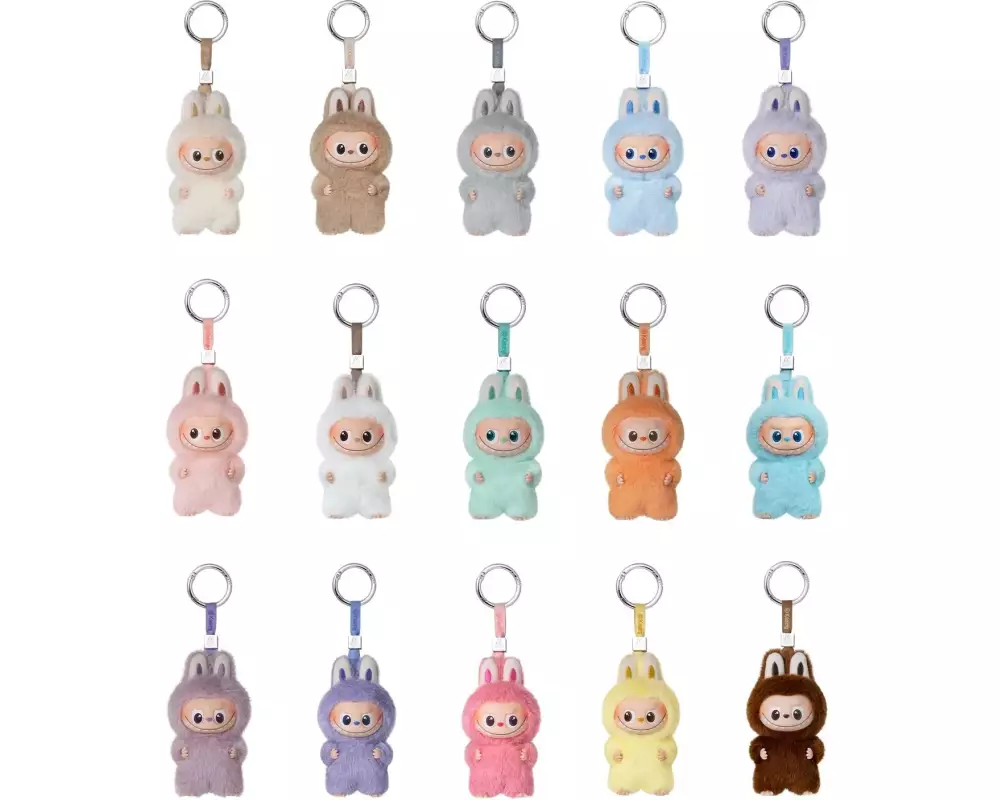 Pop Mart Plüsch-Anhänger Labubu 4.0 Pin for Love A-M