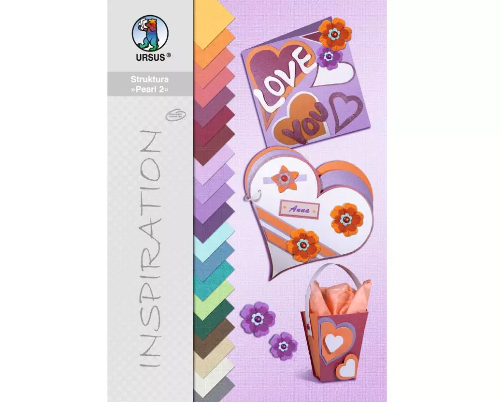 URSUS Fotokarton Pearl 2, 23 x 33 cm, 20 Blatt