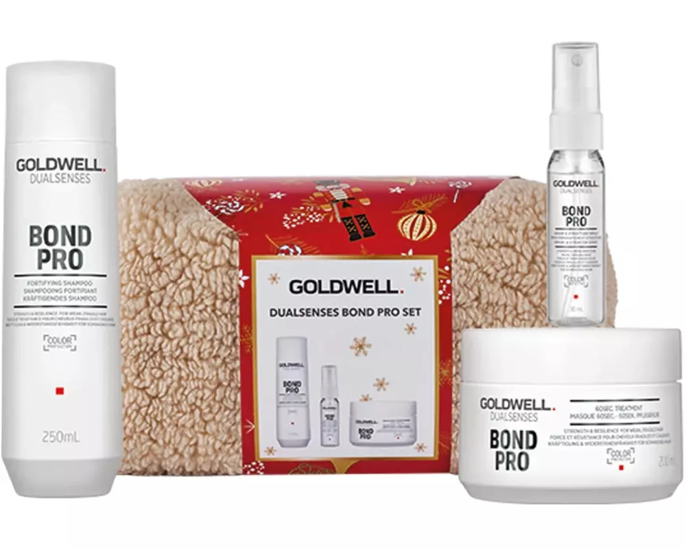 GOLDWELL Dualsenses Bond Pro Haarpflege Set für brüchiges Haar