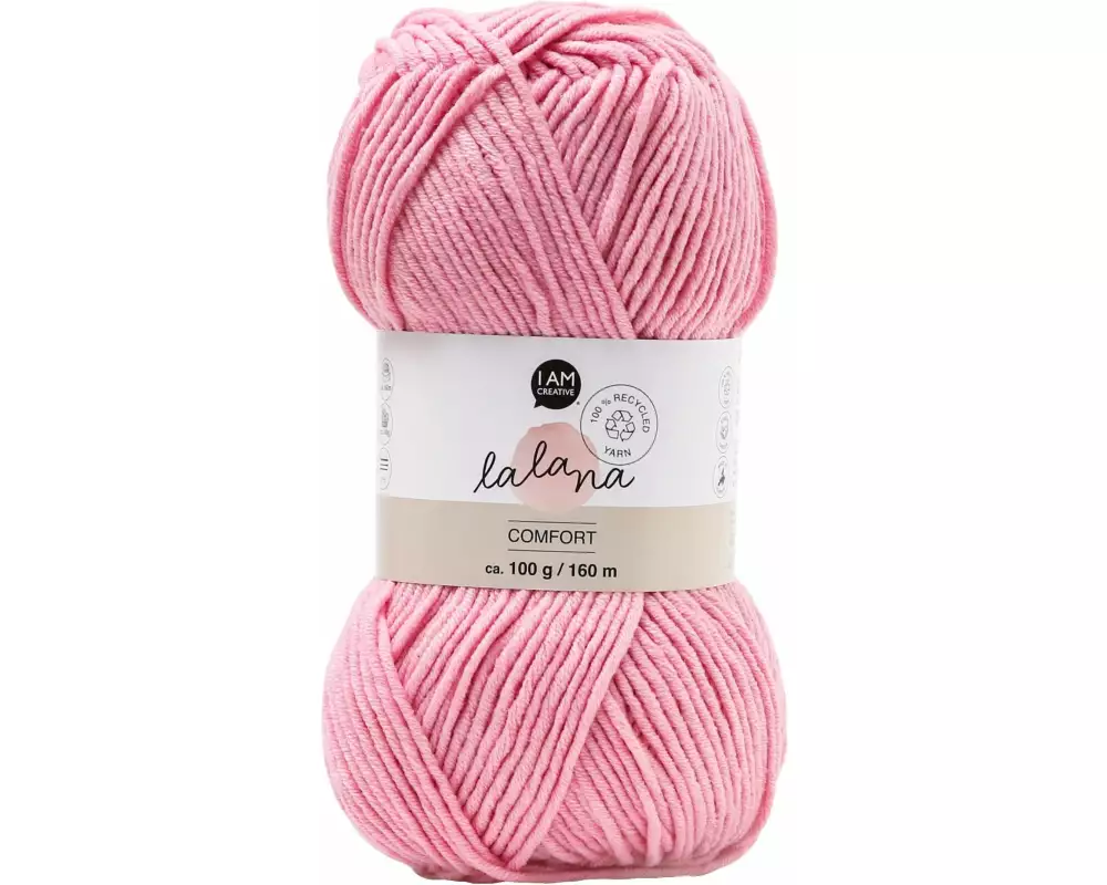 lalana Wolle Comfort 100 g, Pink
