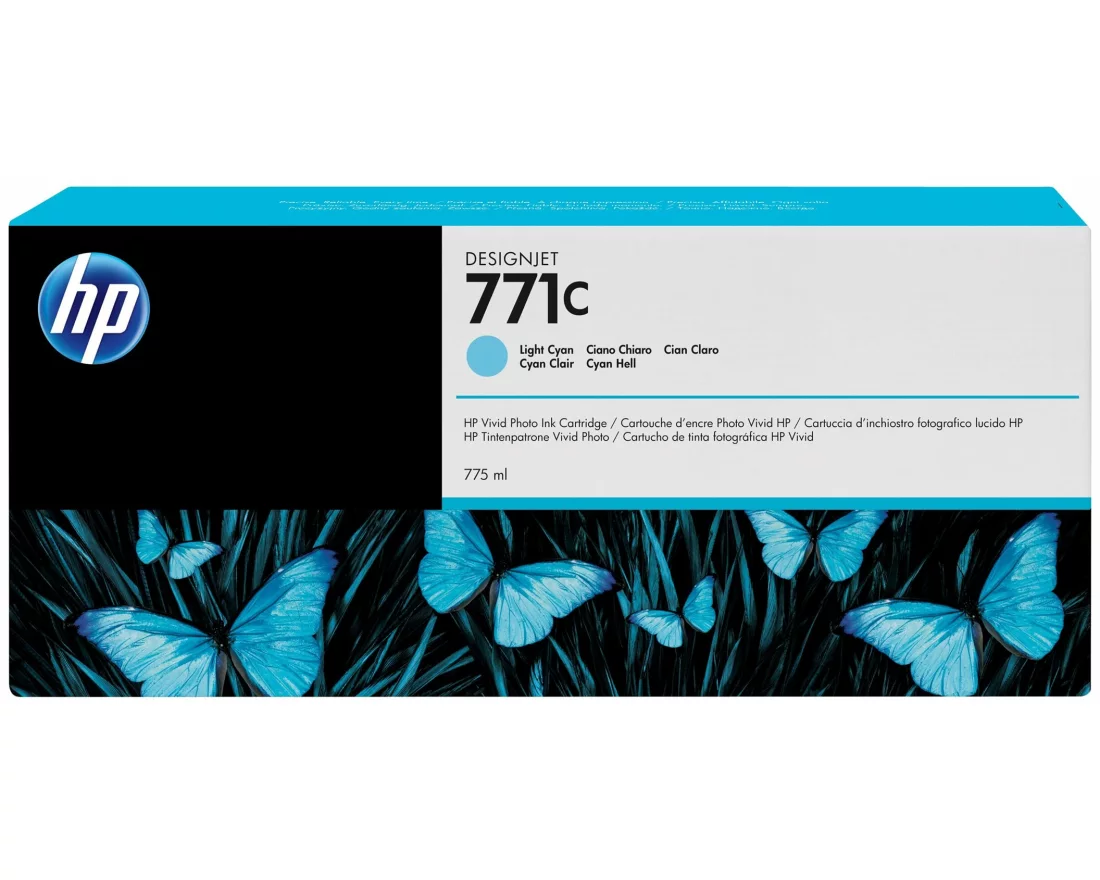 HP 771C Original Ink Cartridge light cyan 775ml
