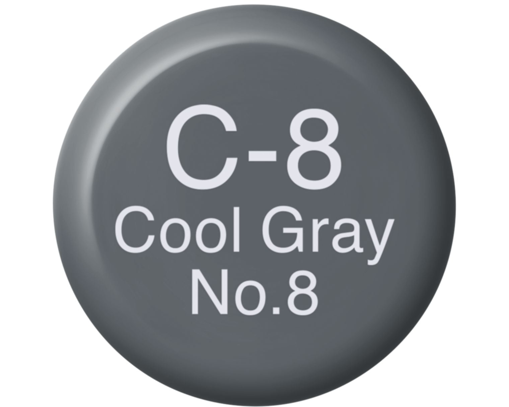 COPIC Ink Refill 2107684 C-8 - Cool Grey No.8