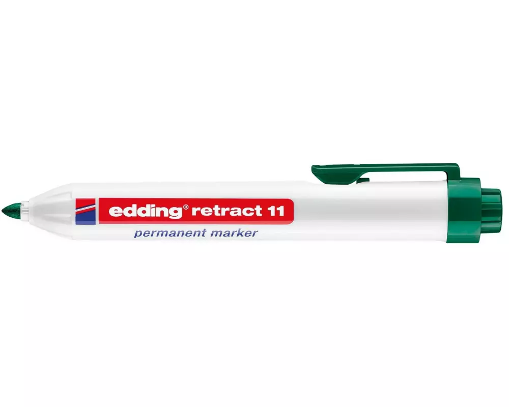 edding Permanent-Marker Retract 11 Grün