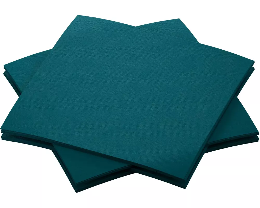 Duni Cocktailservietten 20 cm x 20 cm, 180 Stück, Ocean