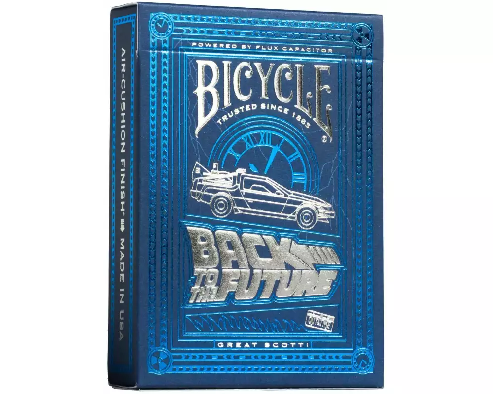 Bicycle Poker Back to the Future