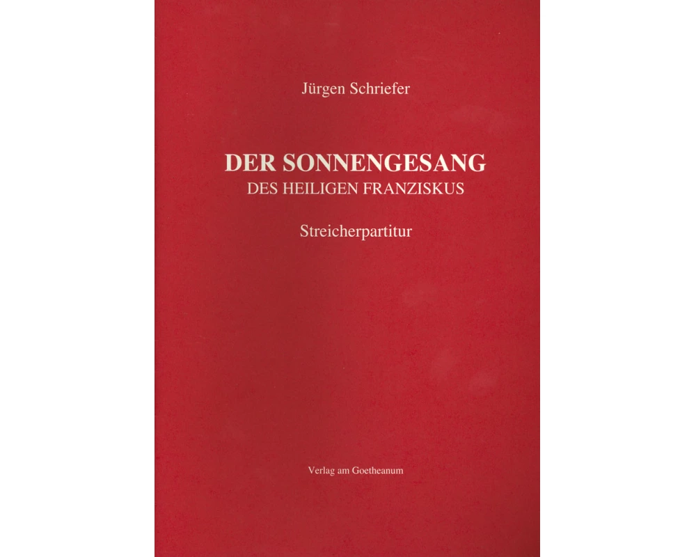 Der Sonnengesang des Heiligen Franziskus