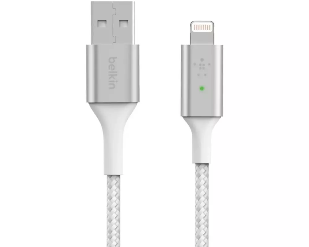 Belkin USB-Ladekabel Boost Charge LED USB A - Lightning 1.2 m