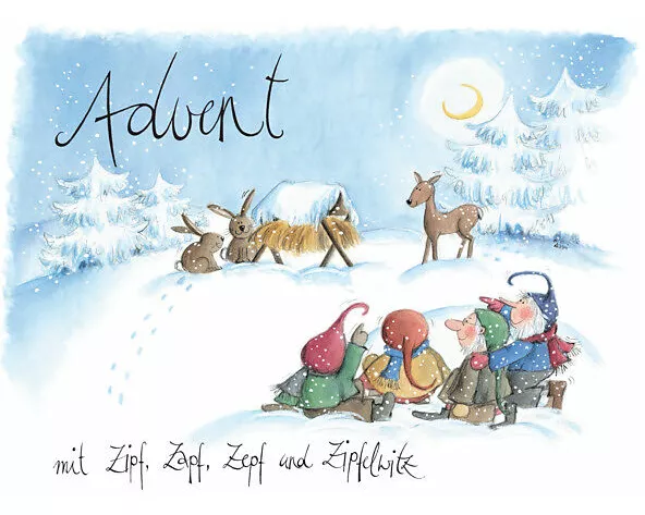 Advent mit Zipf, Zapf, Zepf und Zipfelwitz / Adventskalender