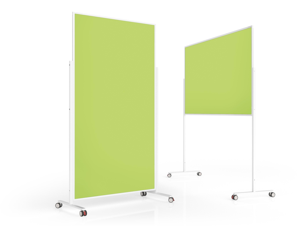 MAGNETOPLAN Design-Moderatorentafel VP 1181105 Filz, grün 1000x1800mm