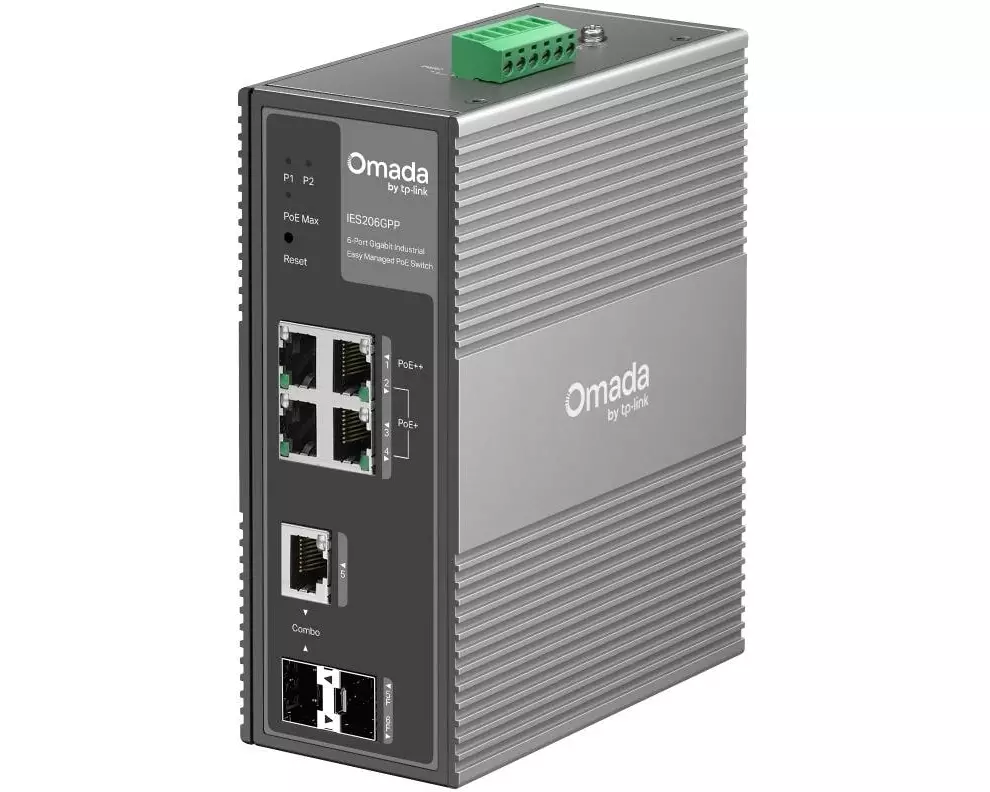 TP-Link PoE++ Switch Omada IES206GPP 6 Port