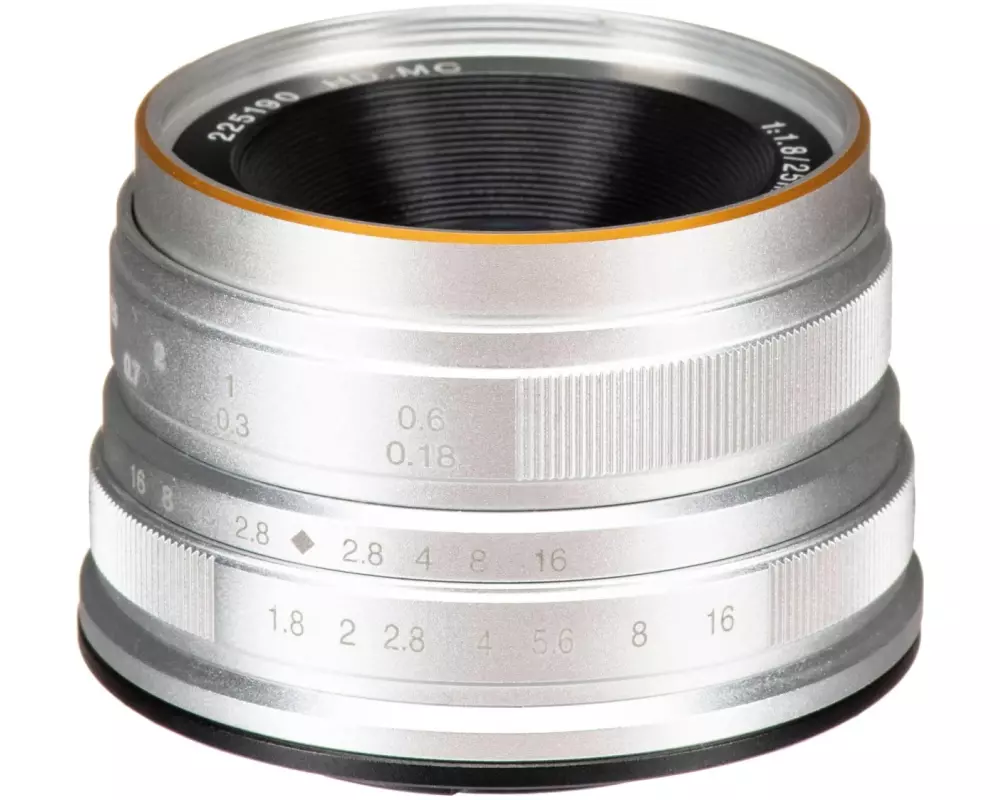 7Artisans Festbrennweite 25mm F/1.8 – MFT