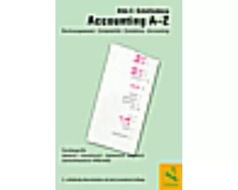 Accounting A–Z. Rechnungswesen, Comptabilité, Contabilità