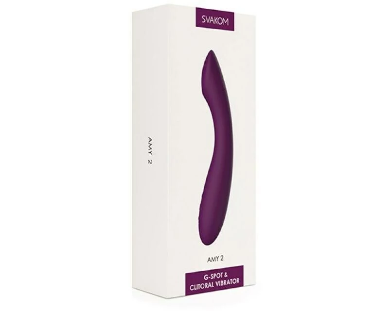 Svakom G-Punkt & Klitoris Vibrator AMY 2 Violett