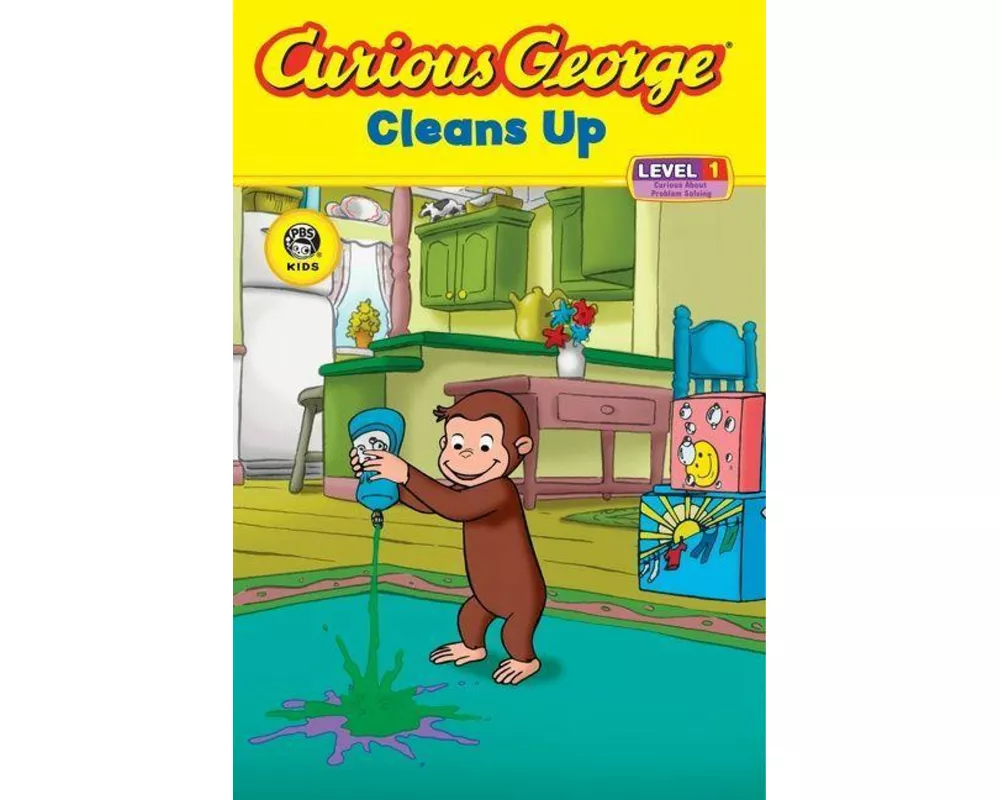 Curious George Cleans Up