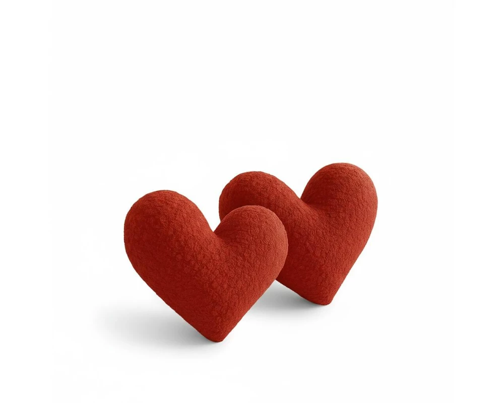 Conceptum Hypnose Kissen Herz 38 x 33 cm, Rot