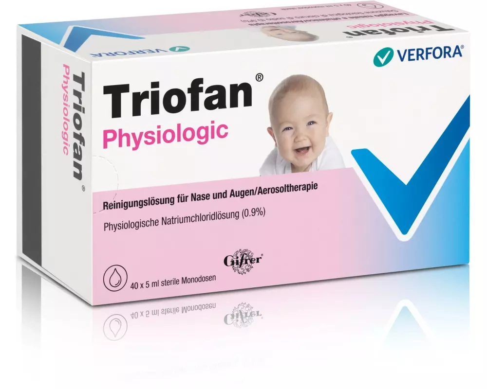 Triofan Nasentropfen physiologic 40 Monodosen
